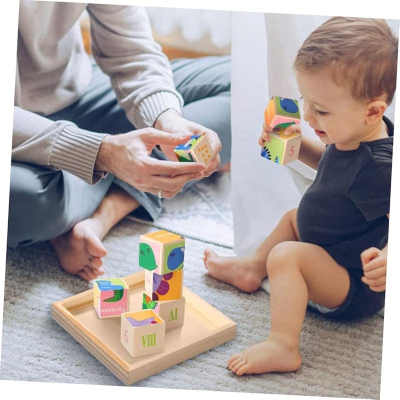 2 Sets Unfinished Wooden Puzzle Trays Shape Storage Organizer Easy Clean Crafting Home Decor - Image 3